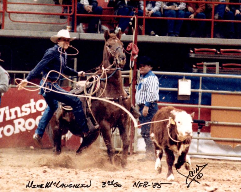 McLaughlin, Mike Inductee of the Texas Rodeo Cowboy Hall of Fame